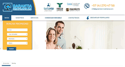 Desktop Screenshot of garantiainmobiliaria.com